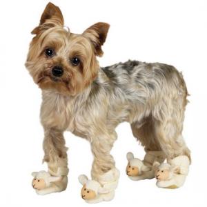 Высокие сапожки и носки для собак своими руками
